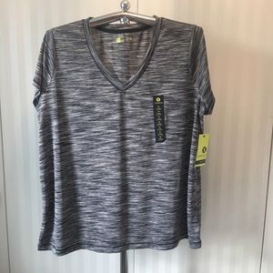 NWT Xersion short sleeved gray tee Size 0X